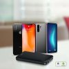 Power bank V-TAC 10000mAh czarny 2xUSB type C szybki 22,5W V-TAC VT-10005-B